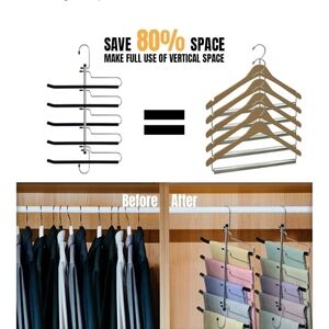 Multi-Tier Metal Closet Hanger